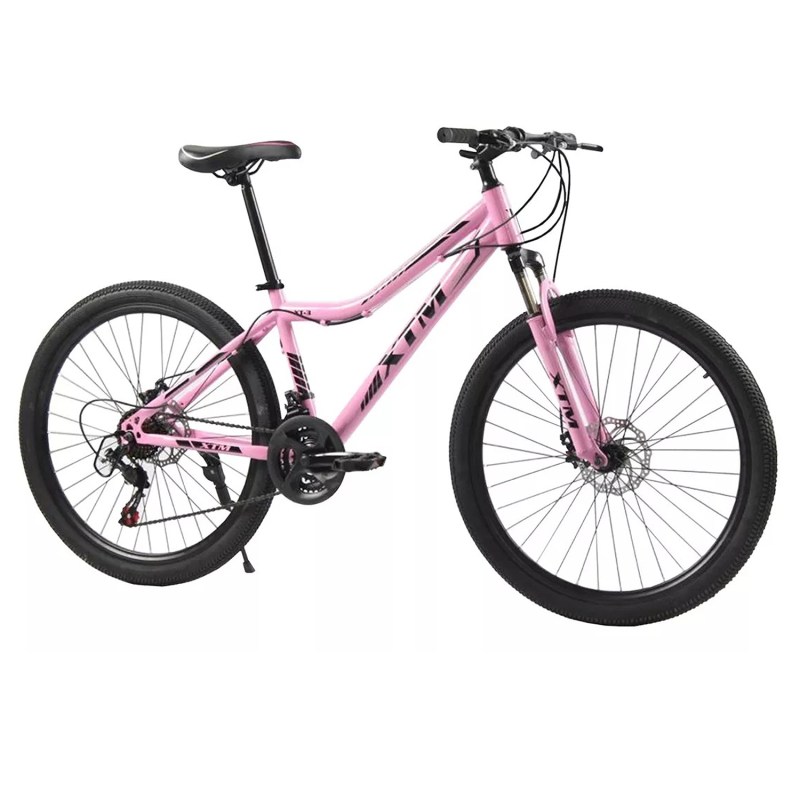 bici rosa